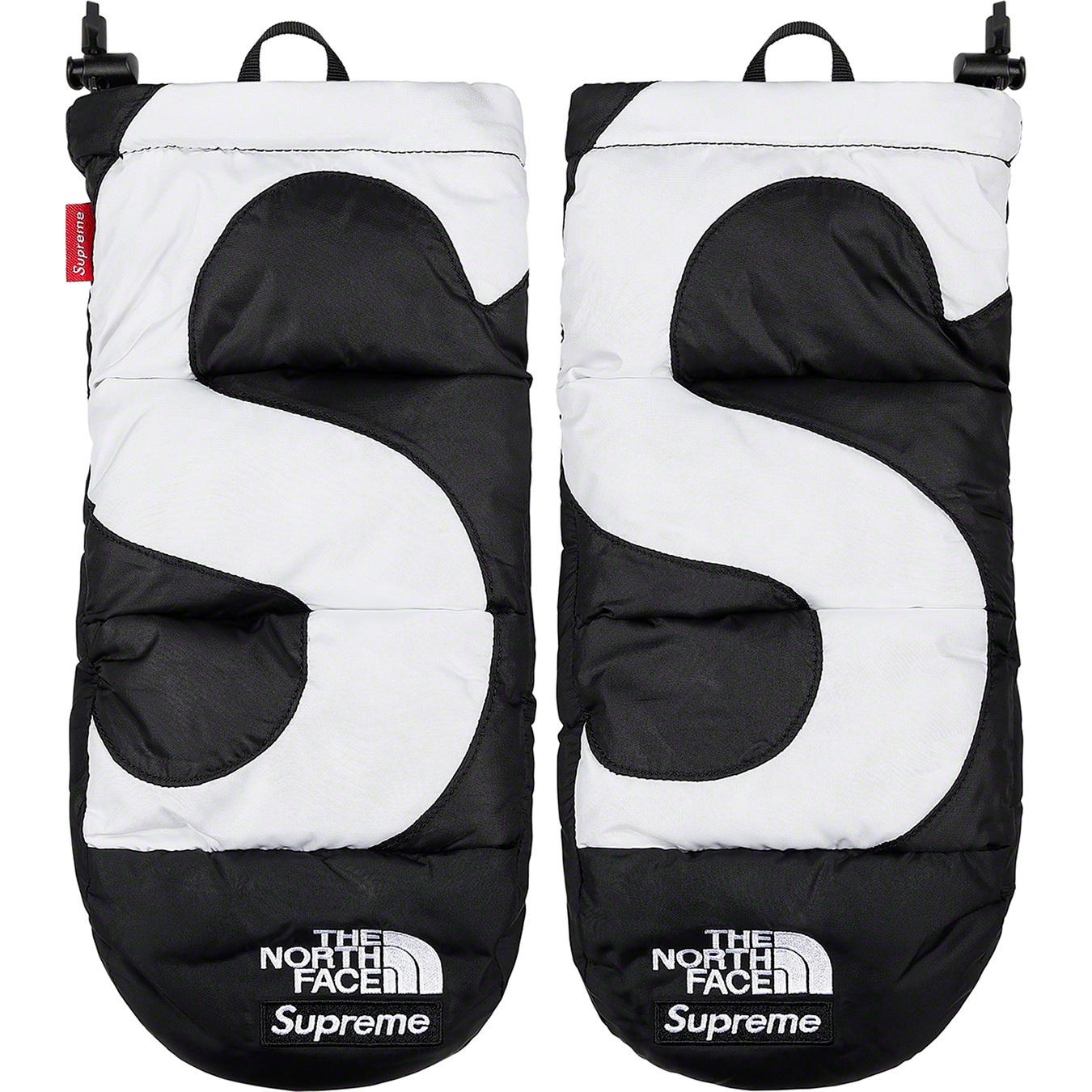 Supreme®/The North Face® S Logo Nuptse Mitts view 2